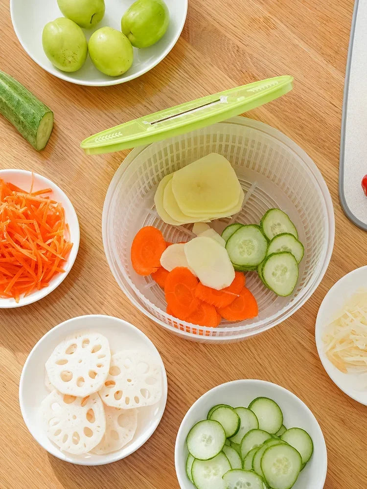 LeafWhirl™ - Kitchen Spinner Bowl