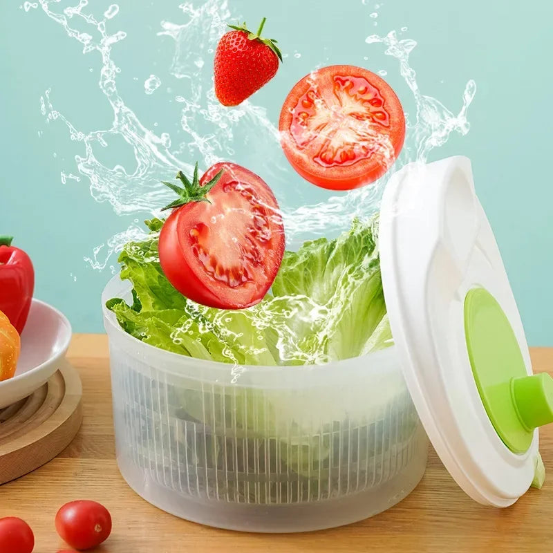 LeafWhirl™ - Kitchen Spinner Bowl